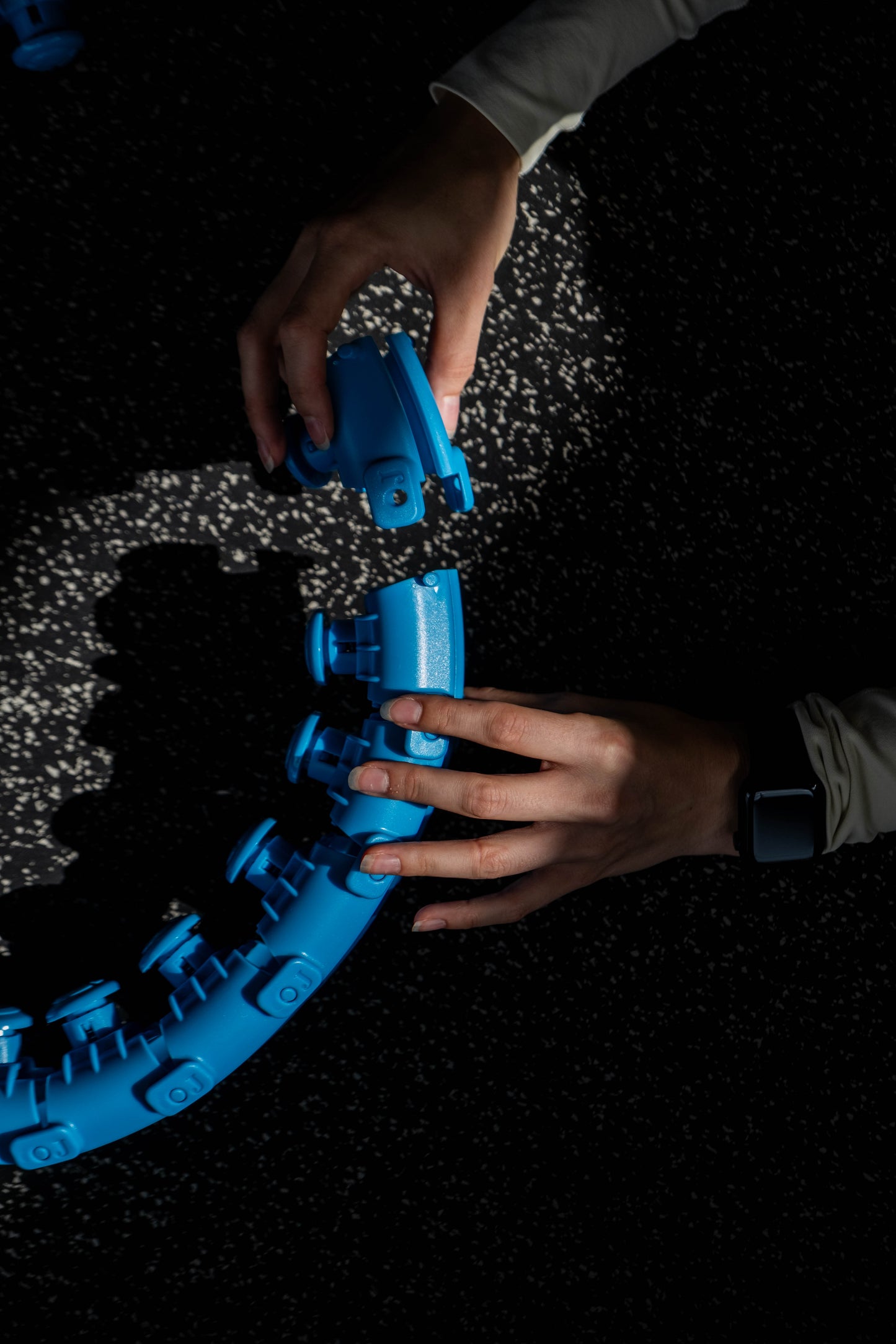 Smart Hula Hoop mit Fitness-Tracker & Ball